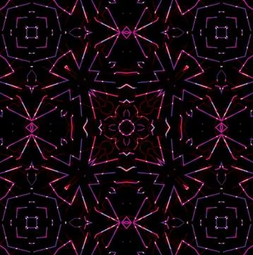 Abstract background pattern, kaleidoscope Illustrazione stock