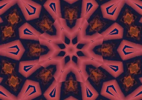Abstract background pattern, kaleidoscope Иллюстрация