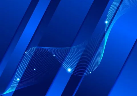 Abstract background pattern line parallel glow blue style vector illustration Illustrazione stock