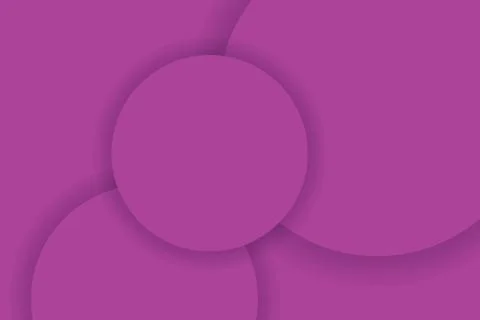 Abstract background pattern made with circle geometric shapes in pink color. Illustrazione stock