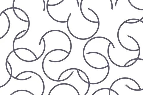 Abstract background pattern made with circle shaped lines. Modern and simple. Stock Illustration