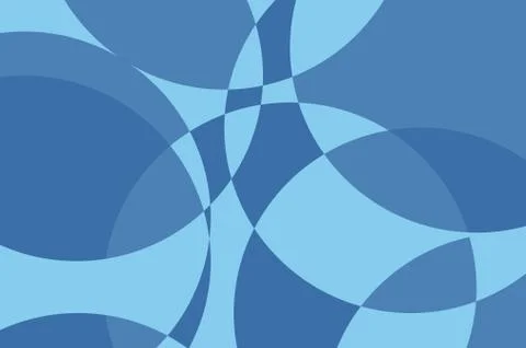 Abstract, background pattern made with circular geometric shapes. Illustrazione stock
