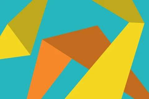 Abstract background pattern made with geometric shapes イラスト素材