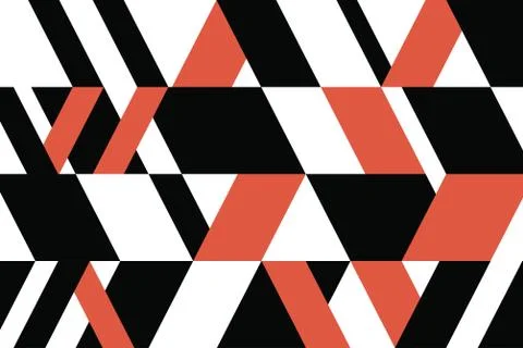 Abstract background pattern made with rectangles in 3d feel. Stockillustratie