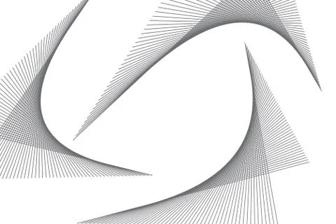 Abstract background pattern made with repeated lines forming geometric shapes Stockillustratie