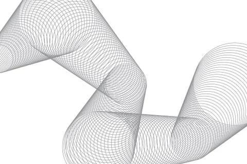 Abstract background pattern made with repeated lines forming geometric shapes Stock Illustration