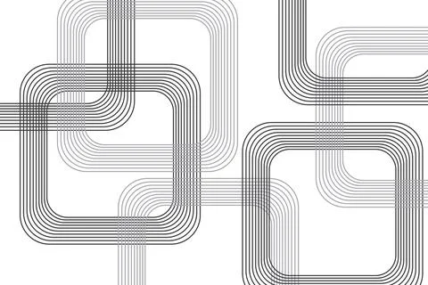 Abstract background pattern made with thin repeated lines forming square shapes 스톡 일러스트