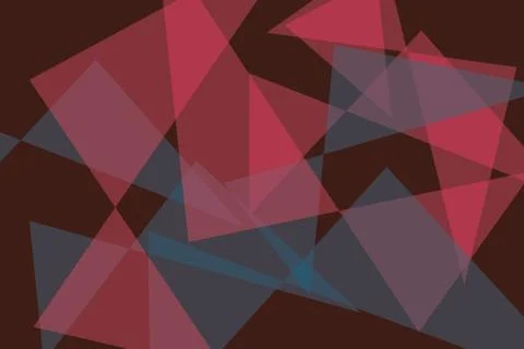 Abstract background pattern made with transparent triangle shapes Ilustração Stock