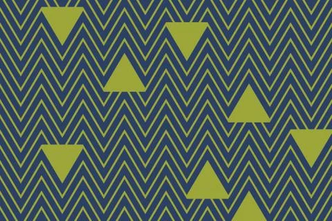 Abstract background pattern made with triangle shapes and zigzags 스톡 일러스트