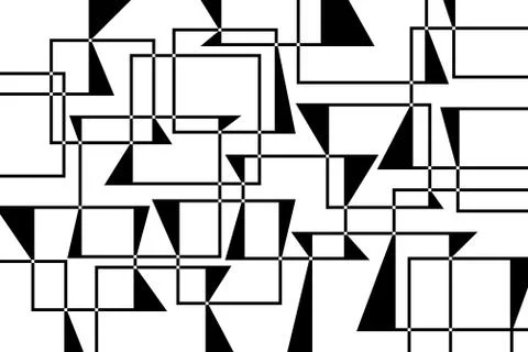 Abstract background pattern made with triangle and rectangle geometric shapes イラスト素材