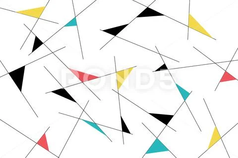Seamless, abstract background pattern made with lines forming