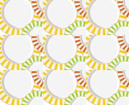 Abstract background pattern with pink and blue plates. Baby motifs patterns Stock Illustration