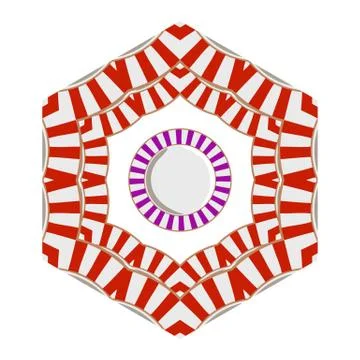 Abstract background pattern with pink and blue plates. Baby motifs patterns Stock-Illustration