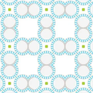 Abstract background pattern with pink and blue plates. Baby motifs patterns 库存插图