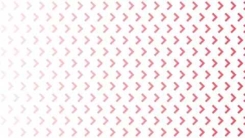 Abstract background pattern with repeating red chevron arrow symbols Stock Footage 336263396