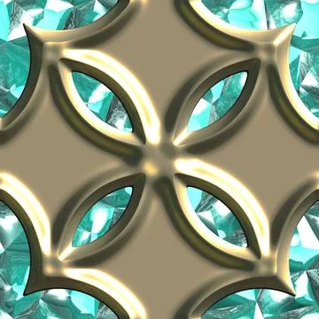 Abstract background pattern Seamless abstract crystal textured decoration ... Foto stock
