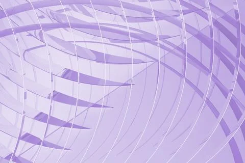 Abstract background with pattern of semicircles, curved lines, sharp edges of Illustrazione stock