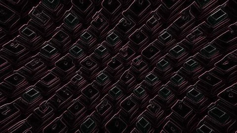 Abstract background pattern with symmetrical kaleidoscope effect. Stockillustratie