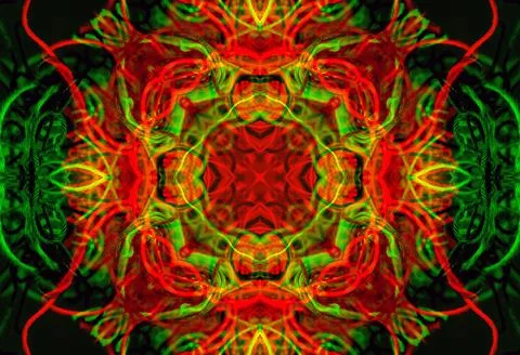 Abstract background with pattern from tangled threads 库存插图