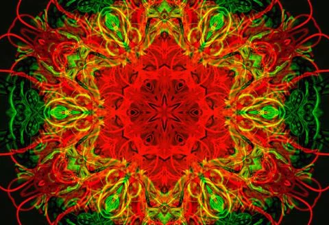 Abstract background with pattern from tangled threads 库存插图