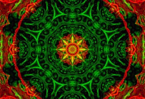 Abstract background with pattern from tangled threads Stock Illustration