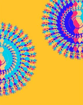 Abstract background with a pattern in yellow and black colors, vector illus.. Stock Illustration