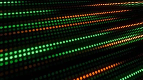 Abstract background with patterns from clear colorful circles Stock Illustration