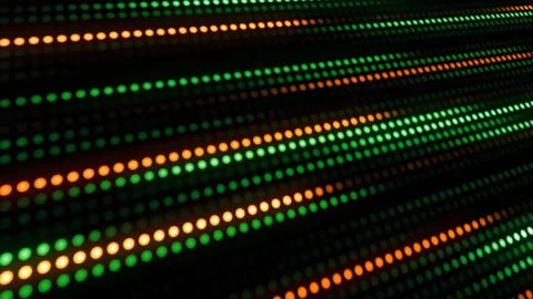 Abstract background with patterns from clear colorful circles Stock Illustration