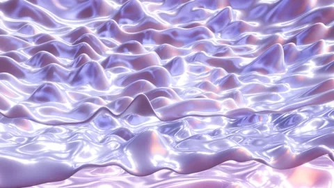 Abstract background of pearlescent waves Stock Footage 277854994