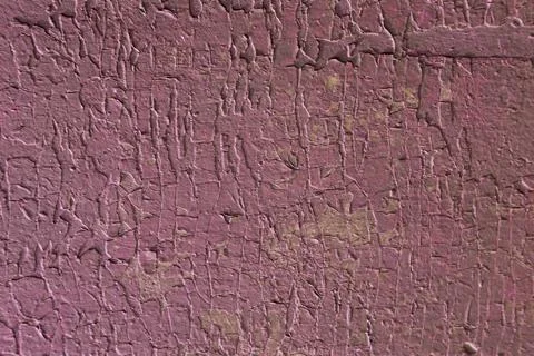 Abstract background of peeling old paint on a wooden surface. Stock Photos