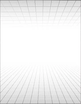Abstract background with a perspective grid Illustrazione stock