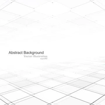Abstract background with perspective. 库存插图