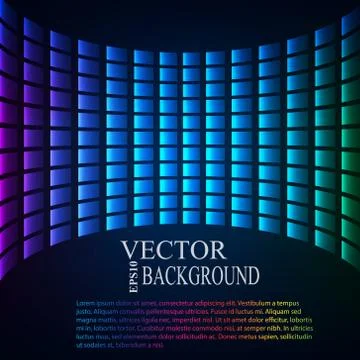 Abstract background. Perspective tiled  vector illustration 스톡 일러스트