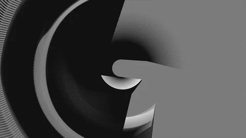 Abstract Background Physcedelic Geometric Tunnel VA (2) Видео 115501282