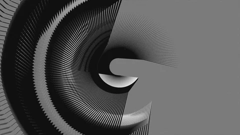 Abstract Background Physcedelic Geometric Tunnel VA (6) Видео 115503690