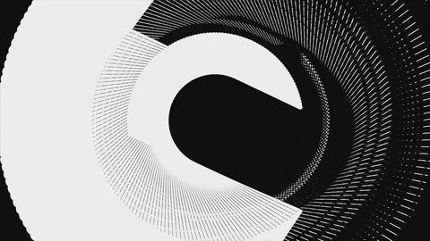 Abstract Background Physcedelic Geometric Tunnel VA 21 Видео 116074276