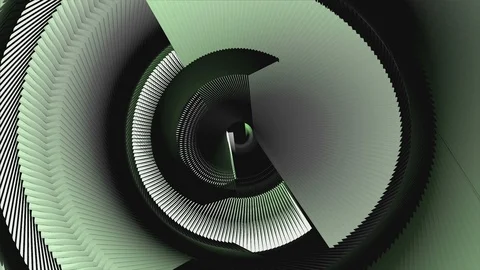 Abstract Background Physcedelic Geometric Tunnel VA Видео 116074331