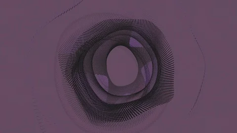 Abstract Background Physcedelic Geometric Tunnel VB 9 Stock Footage 116244940