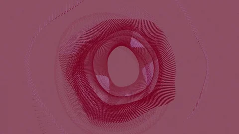 Abstract Background Physcedelic Geometric Tunnel VB 8 Stock-Footage 116244973