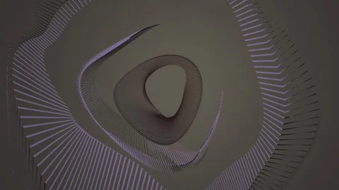 Abstract Background Physcedelic Geometric Tunnel VB 12 Stock-Footage 116247543