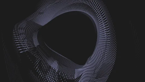 Abstract Background Physcedelic Geometric Tunnel VB 16 Vídeos de archivo 116259428