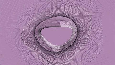 Abstract Background Physcedelic Geometric Tunnel VB 18 Stock Footage 116261582