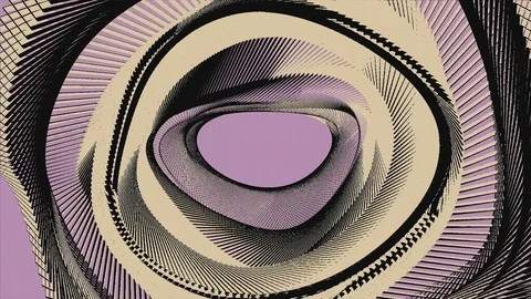 Abstract Background Physcedelic Geometric Tunnel VB 19 Stock Footage 116262495