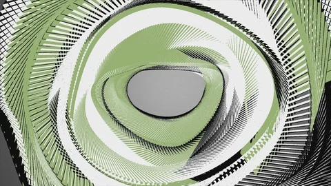 Abstract Background Physcedelic Geometric Tunnel VB 22 Stock Footage 116265463