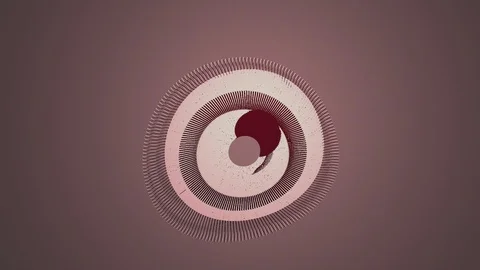 Abstract Background Physcedelic Geometric Tunnel VB 24 Stock Footage 116265934