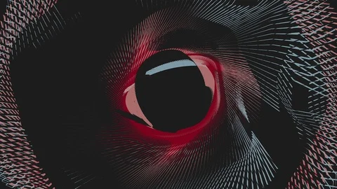 Abstract Background Physcedelic Geometric Tunnel VB 29 Video stock 116267125