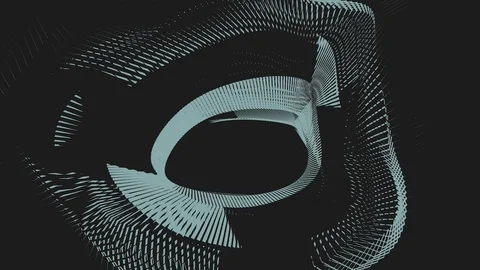 Abstract Background Physcedelic Geometric Tunnel VB 27 Stock Footage 116268190