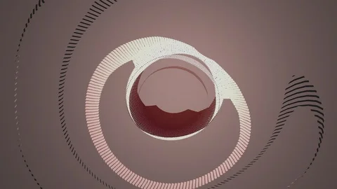 Abstract Background Physcedelic Geometric Tunnel VB 25 Video stock 116268733