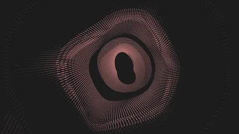 Abstract Background Physcedelic Geometric Tunnel VB 31 Stock Footage 116269798