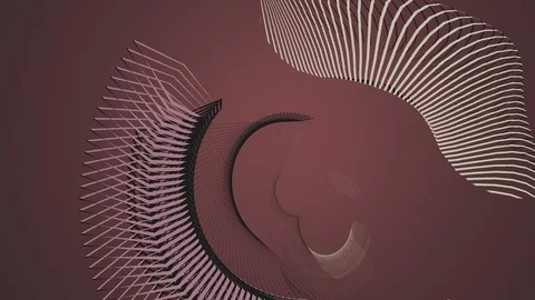 Abstract Background Physcedelic Geometric Tunnel VB 26 Vídeos de archivo 116269840